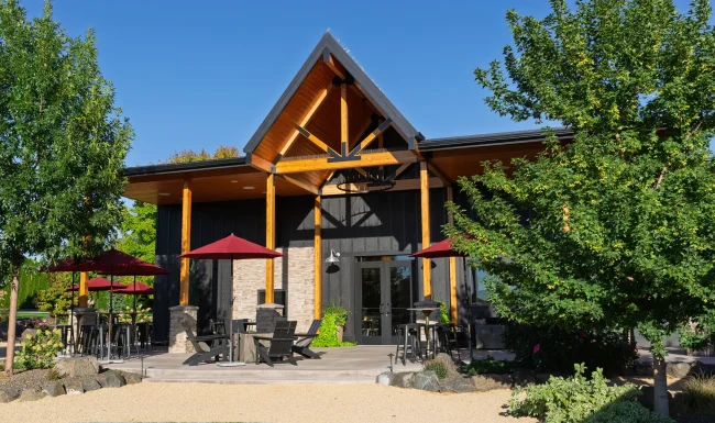 Entrance to Whitman Hill Winery